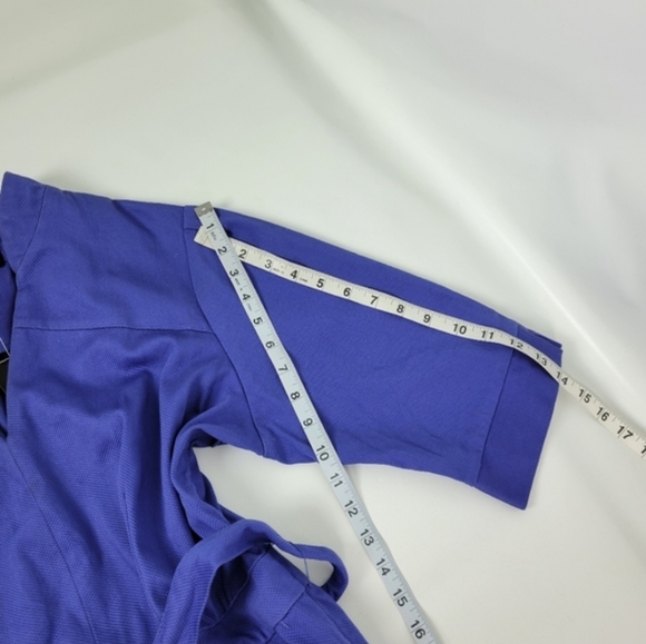 Ashley Stewart 100% Cotton Dress With Full Skirt Sz 12 NWOT - Picture 10 of 15